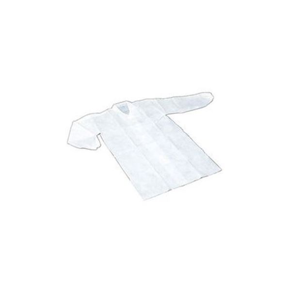 【送料無料】ディスポ白衣 L （10枚入）