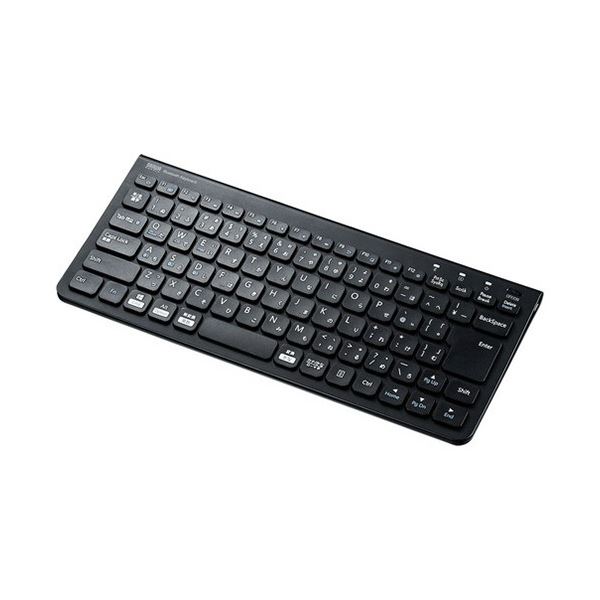 【送料無料】サンワサプライ Bluetooth スリムキーボード ブラック テンキーなし SKB-BT32BK 1台