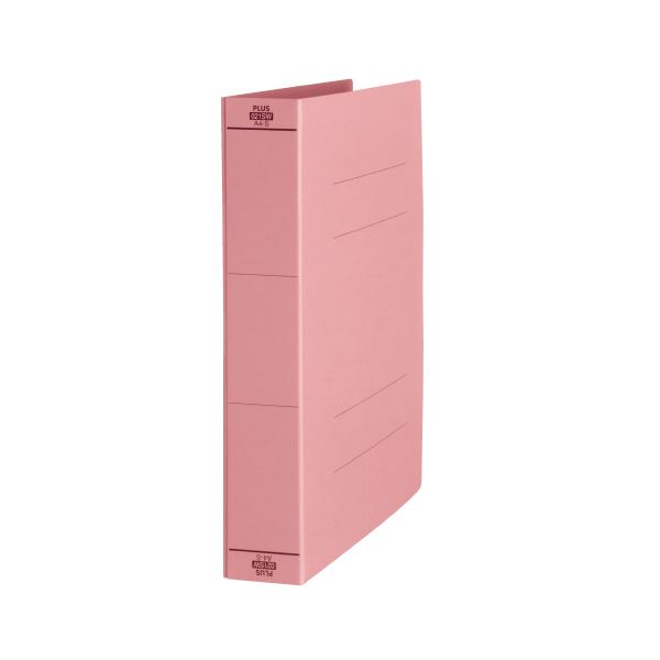【送料無料】(まとめ) プラス フラットファイル 厚とじ No.021SW ピンク 10冊 【×3セット】