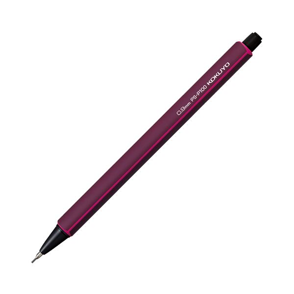 【送料無料】（まとめ） コクヨ 鉛筆シャープ 0.9mm （軸色ワインレッド） PS-P100DR-1P 1本 【×30セット】