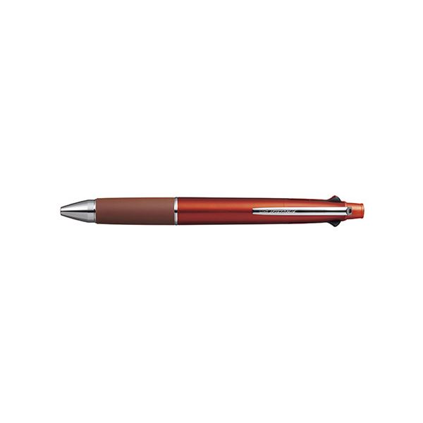 【送料無料】（まとめ） 三菱鉛筆 ジェットストリーム1000 ボール径：0.5mm 4＆1 ブラッドオレンジ【×5セット】