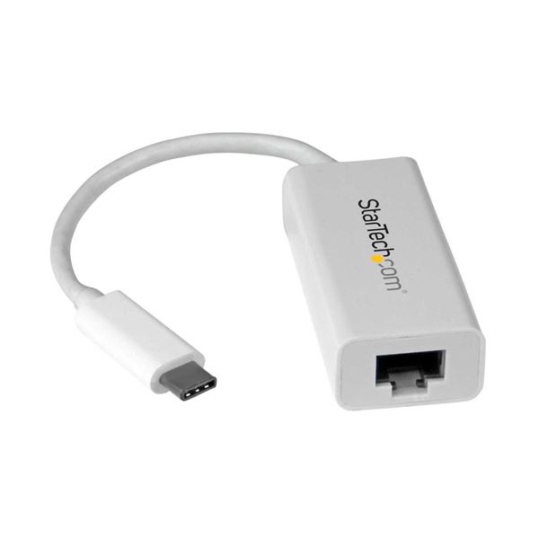 【送料無料】(まとめ）StarTechUSB-C接続ギガビット有線LAN変換アダプタ ホワイト US1GC30W 1個【×3セット】