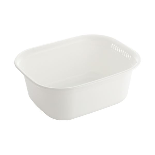 【送料無料】(まとめ)リス ウォッシュタブスクエア(角型)(×10セット)