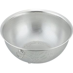 【貨物輸送無料】【40個仕掛ける】 ステンレス鋼 パンチング ざる/膳立て物の具 【23糎 】 スタッキング式 輪っか付き添い人 吊り下げ納める可足付き添い人 SUIグート