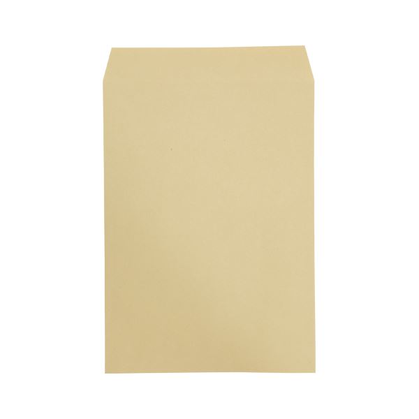 【送料無料】ワンタッチクラフト封筒 85g サイド貼 角2 500枚入 03425