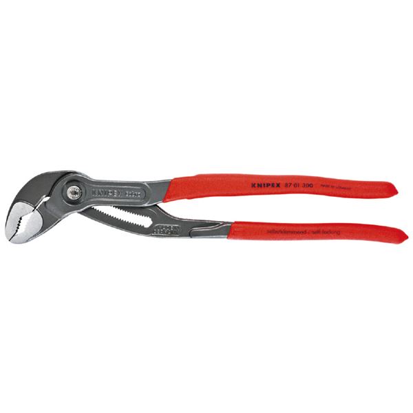 【送料無料】KNIPEX クニペックス 8701-300SB コブラ ウォーターポンププライヤー 工具 作業工具 ツール DIY 道具｜イーグルアイ店