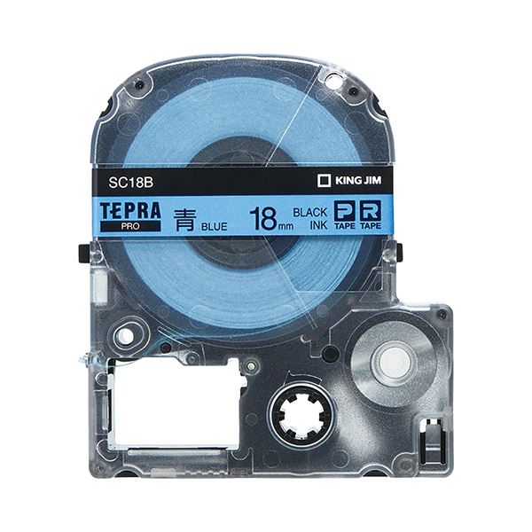【楽天市場】【送料無料】(まとめ)キングジム テプラ PRO テープカートリッジ パステル 18mm 青/黒文字 SC18B-5P 1パック(5個)【×3セット】 生活用品・インテリア・雑貨 文具・オフィス用品 ラベルシール・プリンタ 【楽天市場】【送料無料】(まとめ)キングジム テプラ PRO テープカートリッジ パステル 18mm 青/黒文字 SC18B-5P 1パック(5個)【×3セット】 生活用品・インテリア・雑貨 文具・オフィス用品 ラベルシール・プリンタ