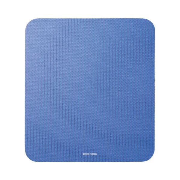 【送料無料】(まとめ) サンワサプライ 静電気除去マウスパッド ブルー MPD-SE1BL 1枚 【×10セット】|イーグルアイ店