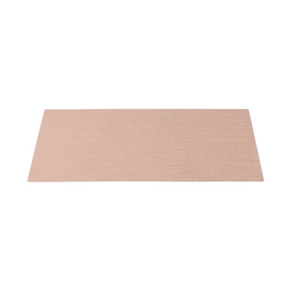 【送料無料】(まとめ) TANOSEE 木目調下敷付ダブルマット600×450mm 1枚 【×10セット】