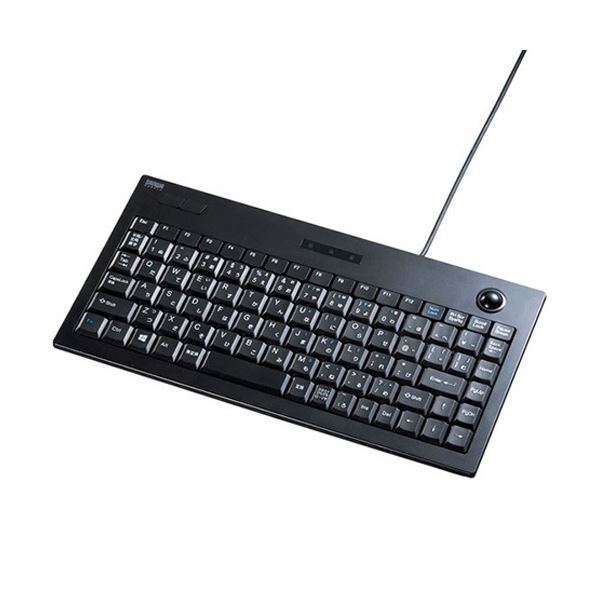 【送料無料】サンワサプライ トラックボールキーボード SKB-TR03BK 1台