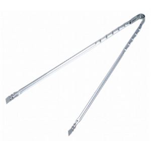【送料無料】【60個セット】 ロング 炭バサミ/火バサミ トング 【長さ60cm】 亜鉛めっき鋼板 レスト 〔アウトドア キャンプ バーベキュー〕|イーグルアイ店
