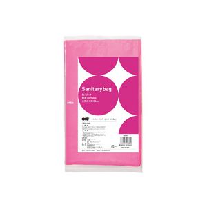 【送料無料】TANOSEE サニタリーバッグ ピンク 1セット（3000枚：50枚×60パック）