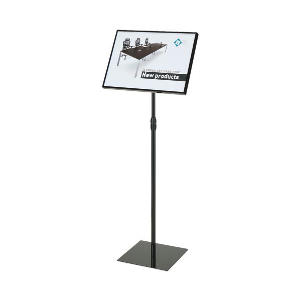 【送料無料】ナカバヤシ 案内板 アクリルカバータイプ A3 ブラック MSD-ACA3-BK 1台 【組立品】
