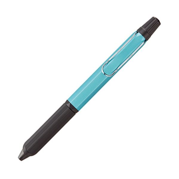 【貨物輸送無料】(まとめ) 三菱鉛筆 ジェット機流れ 境界線3 3色ボールペン 0.28粍 (軸色：ツートンターコイズ) SXE3250328T71 1本 【×3書き割り】