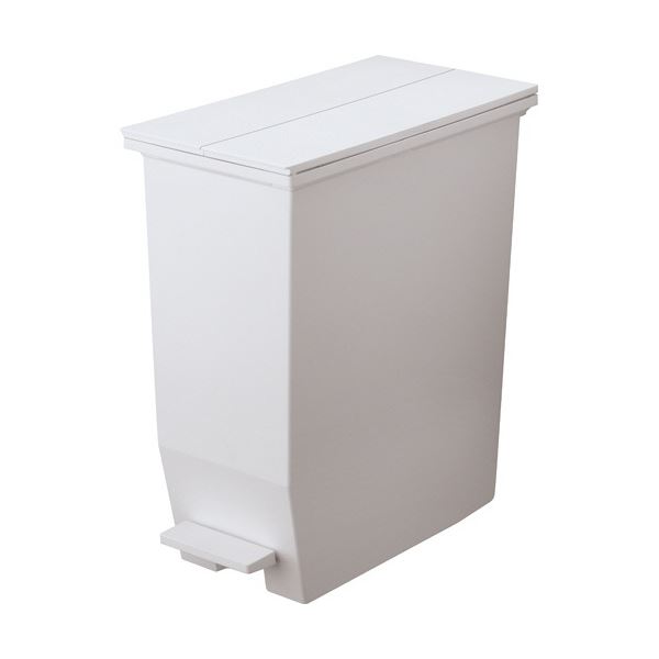 【貨物輸送無料】(まとめ) 栗鼠 棚下で使えるペダルダストボックス 35L 薄墨色 GPRB047 1台 【×3仕かける】