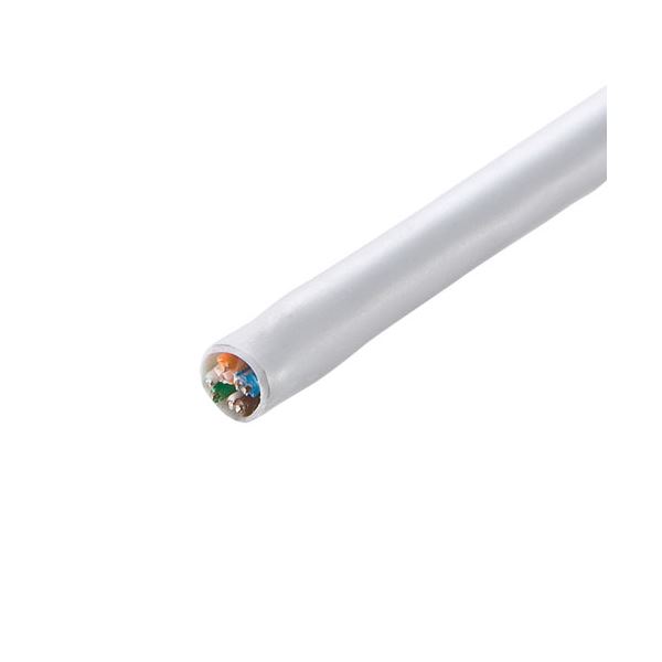 【送料無料】サンワサプライ CAT5eUTP単線ケーブルのみ100m KB-C5L-CB100WN
