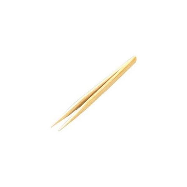 【送料無料】（まとめ）竹製ピンセット 150mm 【×10セット】