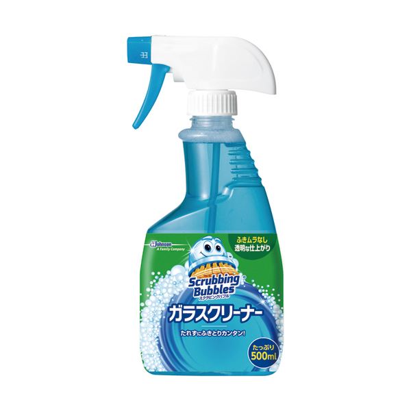 【送料無料】(まとめ) ジョンソン スクラビングバブル ガラスクリーナー 本体 500ml 1本 【×30セット】|イーグルアイ店