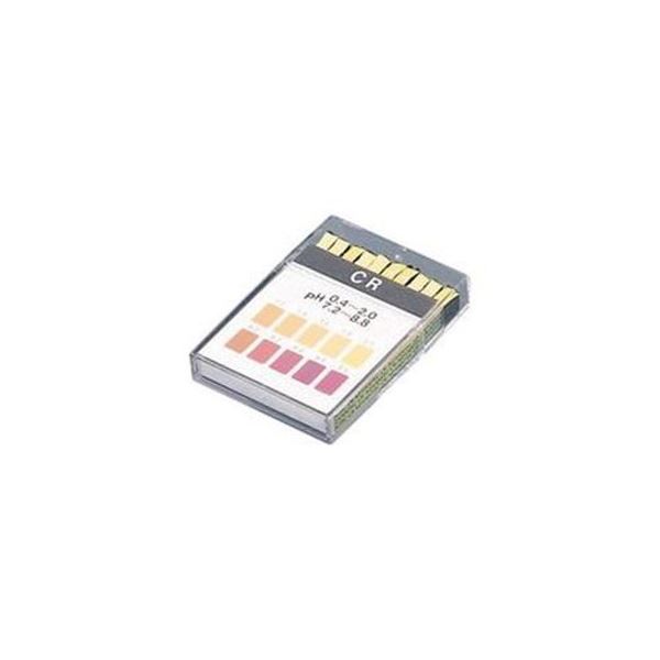 【送料無料】pH試験紙 ブックタイプ （20枚綴 10個） CR クレゾールレッド