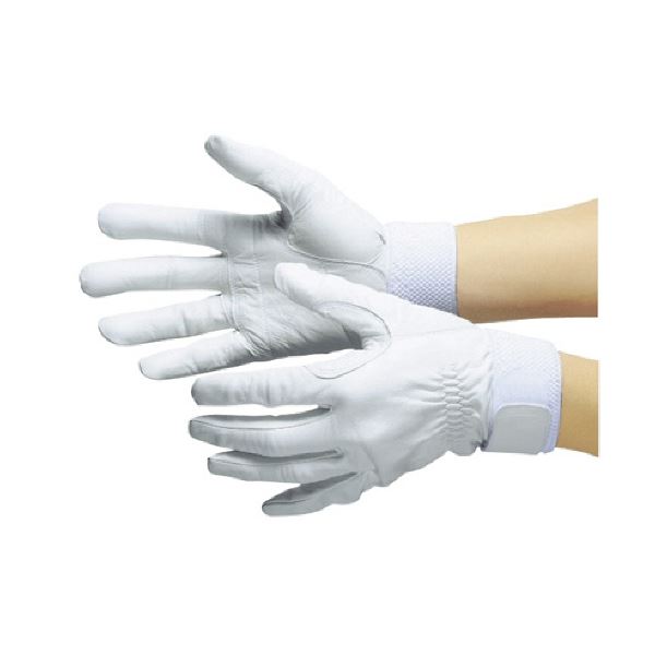 【貨物輸送無料】シモン 羊革グローブ セイ赤ちょうちん No.75 白 L寸 SAVER NO.75-L 1双