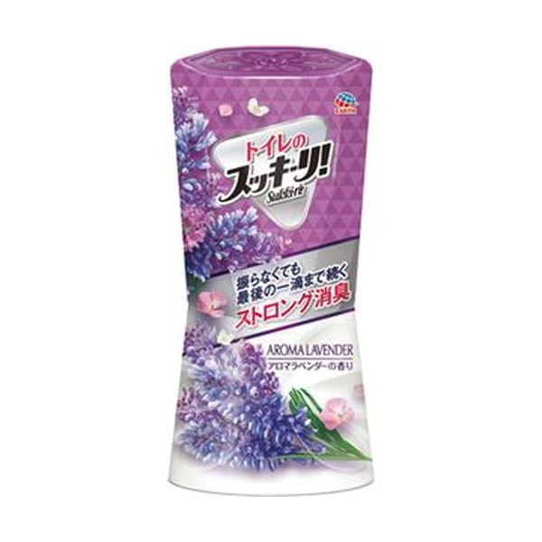 国際ブランド まとめ アース製薬 トイレのスッキーリ アロマラベンダー 400ml 1個 セット 生活用品 インテリア 雑貨 アロマ 芳香剤 消臭剤 芳香剤 消臭剤 レビュー投稿で次回使える00円クーポン全員にプレゼントw 時間指定不可 Hughsroomlive Com