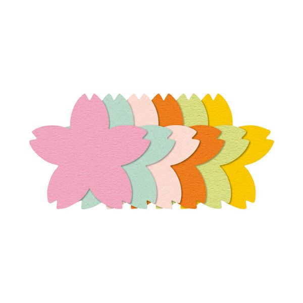 【送料無料】（まとめ）ササガワ ぷちカード 中 サクラ 16-7026【×30セット】