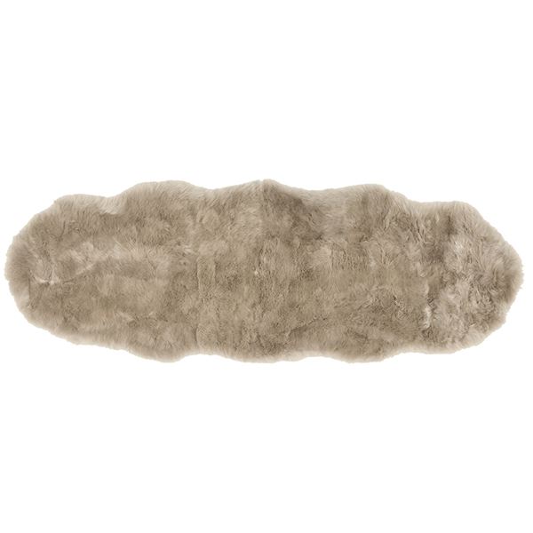 楽天市場】ムートン ラグ 2匹物 60×170cm 高級 羊毛 ラグマット ニチロ