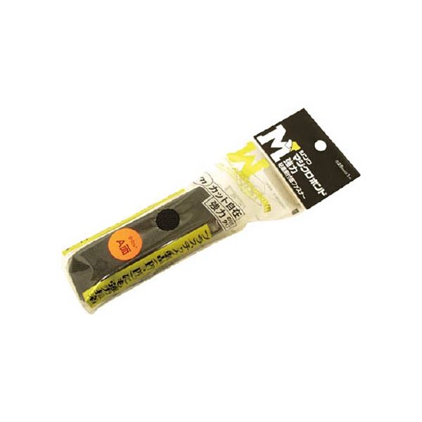 【送料無料】(まとめ) 伸和 マジクロボンド オス 強粘着付 25mm×1m 黒 1K2LUC-251-BK 1巻 【×20セット】