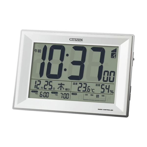 シチズン 電波デジタルアラーム時計 C4043607 生活用品 インテリア