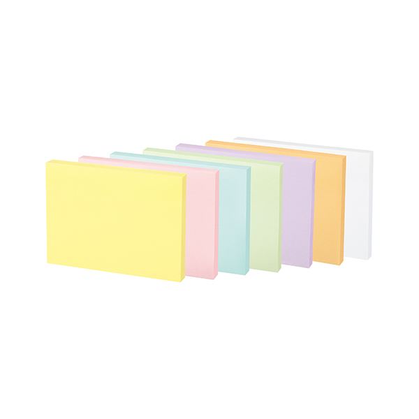 正規店仕入れの まとめ コクヨ 強粘着ふせん K2 75 100mm パステルカラー7色 K2メ Kpx10 1パック 10冊 5セット 生活用品 インテリア 雑貨 文具 オフィス用品 付箋紙 ポストイット レビュー投稿で次回使える00円クーポン全員にプレゼント 工場直送