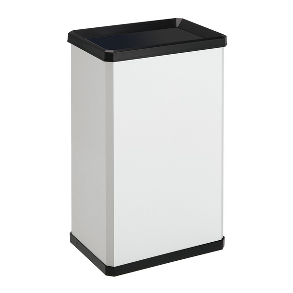【送料無料】ゴミ箱 ターンボックス L オフホワイト 37L 袋止め付き スイング蓋付き テラモト ダストボックス|イーグルアイ店