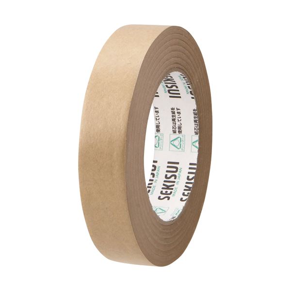 【送料無料】(まとめ) 積水化学 クラフトテープ 25mm×50m K51X11 1巻 【×100セット】