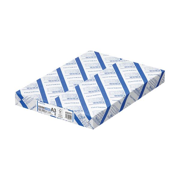 【送料無料】(まとめ)コクヨ KB用紙(共用紙) A3KB-38N 1箱(1500枚:500枚×3冊) 【×2セット】