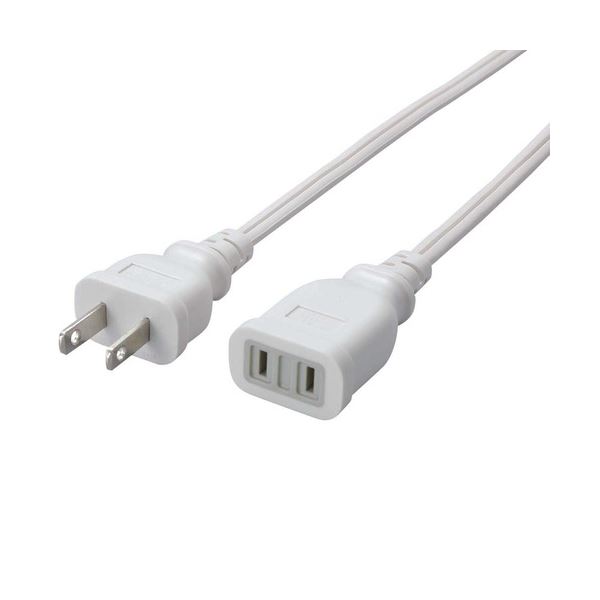 【送料無料】(まとめ) エレコム 電源延長ケーブル 2P・1個口3.0m T-E2230 1個 【×10セット】