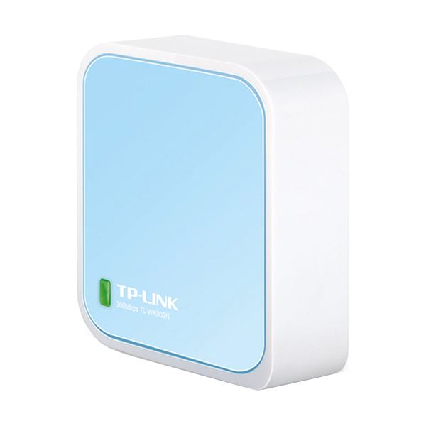 【送料無料】（まとめ）TP-Link 300Mbps Nano無線LANルーター TL-WR802N 1台【×2セット】