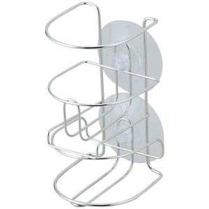 【送料無料】〔40個セット〕 スポンジホルダー スポンジ置き 約幅7.5cm 縦型 ステンレス 吸盤式 SUIグート 洗剤 スポンジラック キッチン|イーグルアイ店