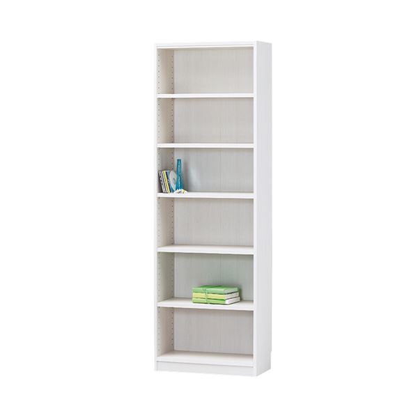 【送料無料】白井産業 木製棚タナリオ TNL-1859 ホワイト 【約幅590×奥290×高1800mm】 21,830円