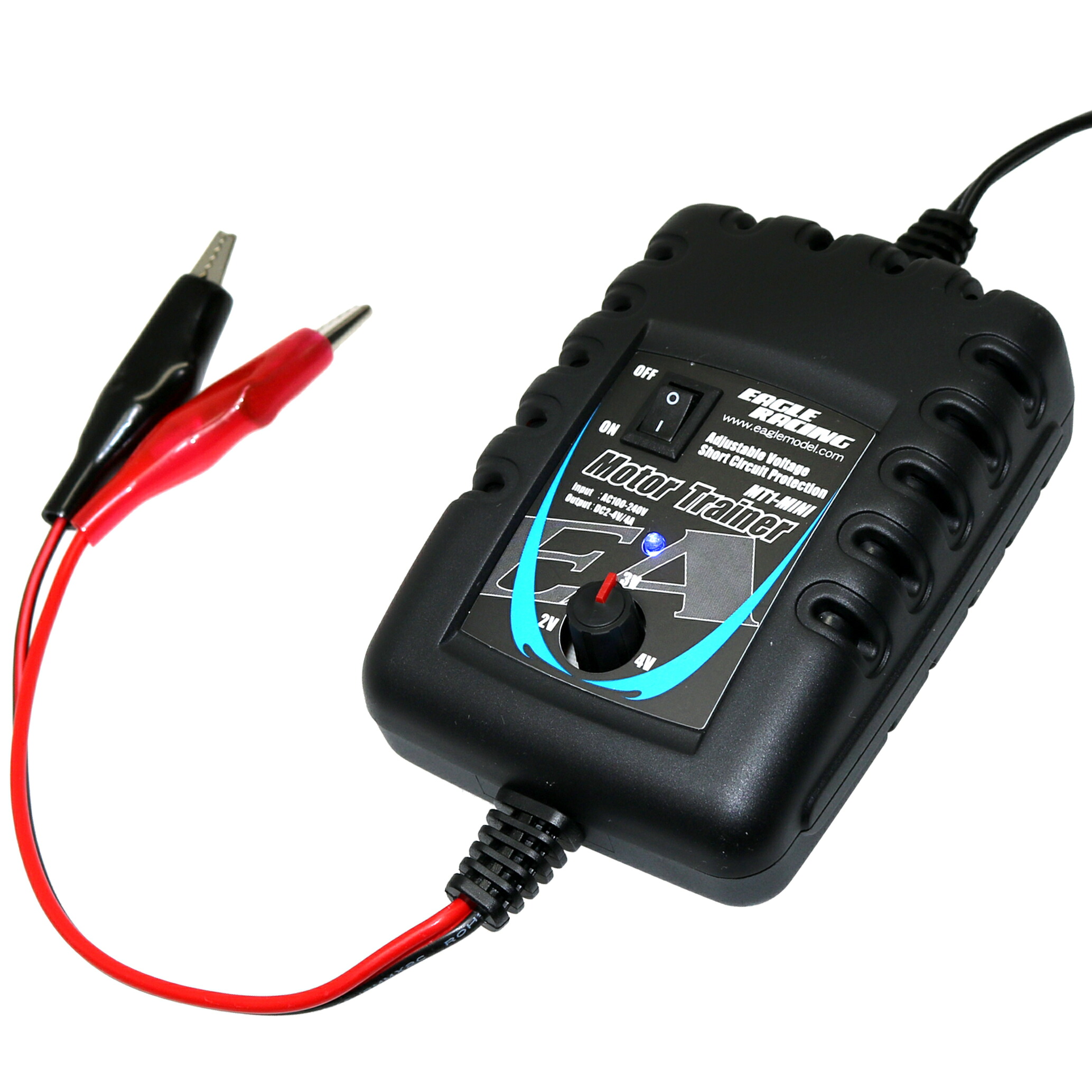 イーグル模型 モータートレーナー・ミニ 130モーター用 DC2-4V/4A (入力AC100-240V) #3951U