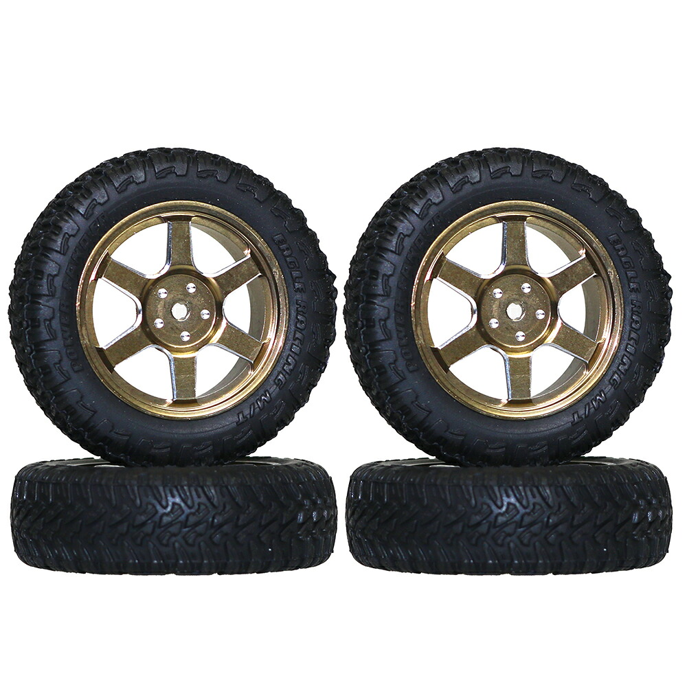イーグル模型 SP6スポークホイル:MINI-Z4X4ジムニー用(BZ) #MINI-Z4X4-6S-BZ