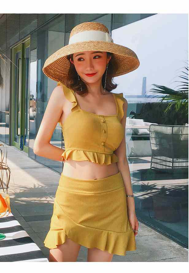 送料無料 水着 ドレス ビキニ セパレーツ 3点セット温泉 水泳 スイミング 保守的な 日焼け止め 少女 大きいサイズ レディース 体型カバー フィットネス ワンピース ショートパンツ タンキニ ビキニ Mizugi Maisons Coudrelle Fr