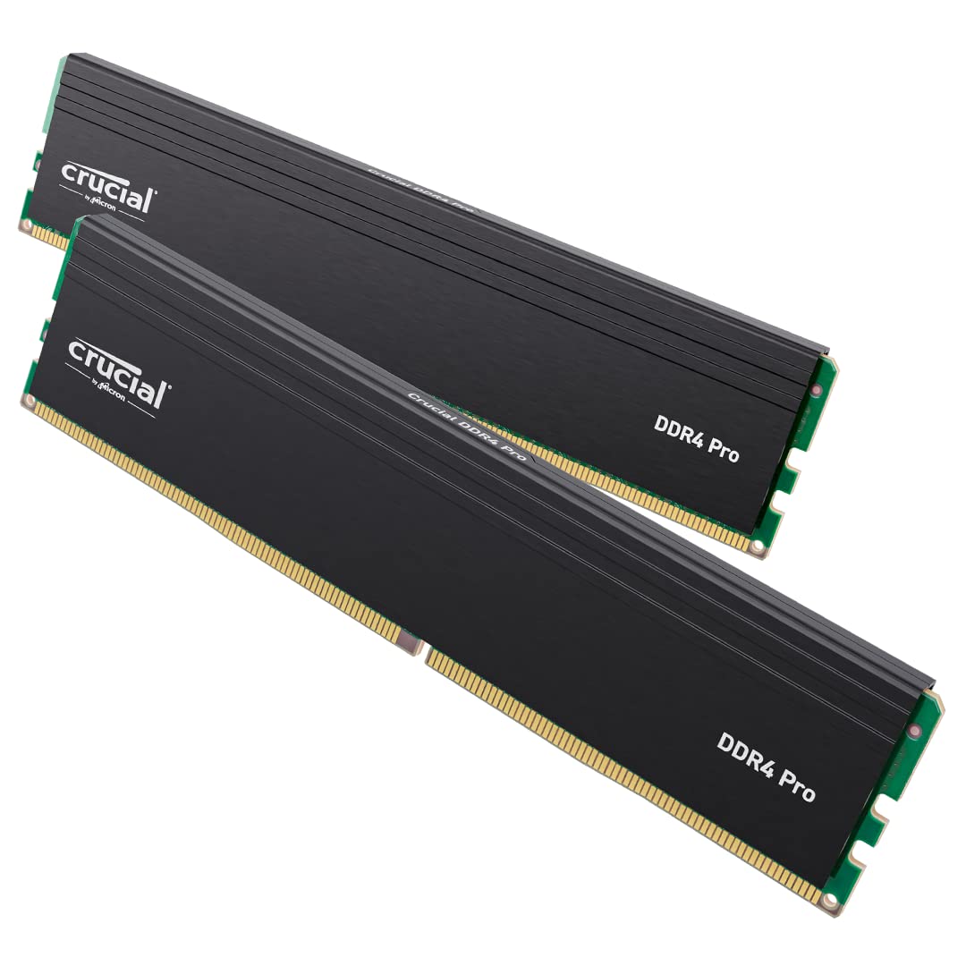 PCパーツ Crucial PRO デスクトップ用メモリ 16GBX2枚 DDR4-3200