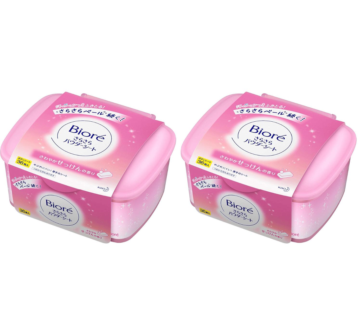 楽天市場】ビオレ さらさらパウダーシート さわやかせっけんの香り