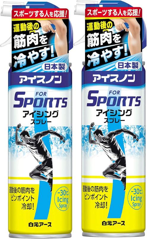 白元アース アイスノン FOR SPORTS アイシングスプレー