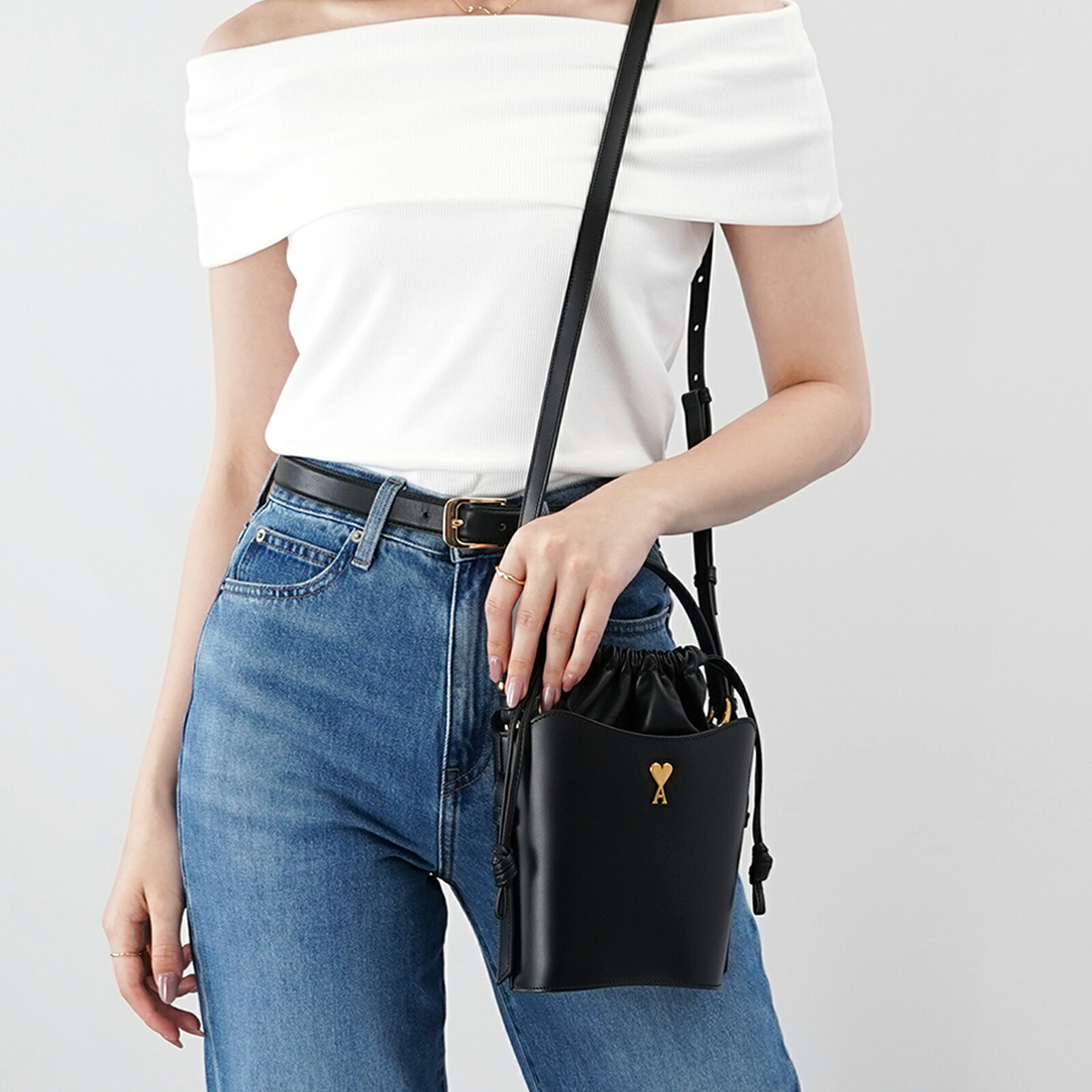 楽天市場】アミパリス AMI PARIS バッグ ショルダーバッグ AMI