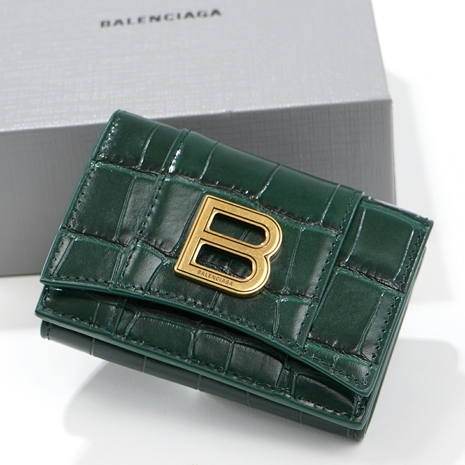 楽天市場】バレンシアガ 財布 三つ折り財布 ミニ財布 レディース