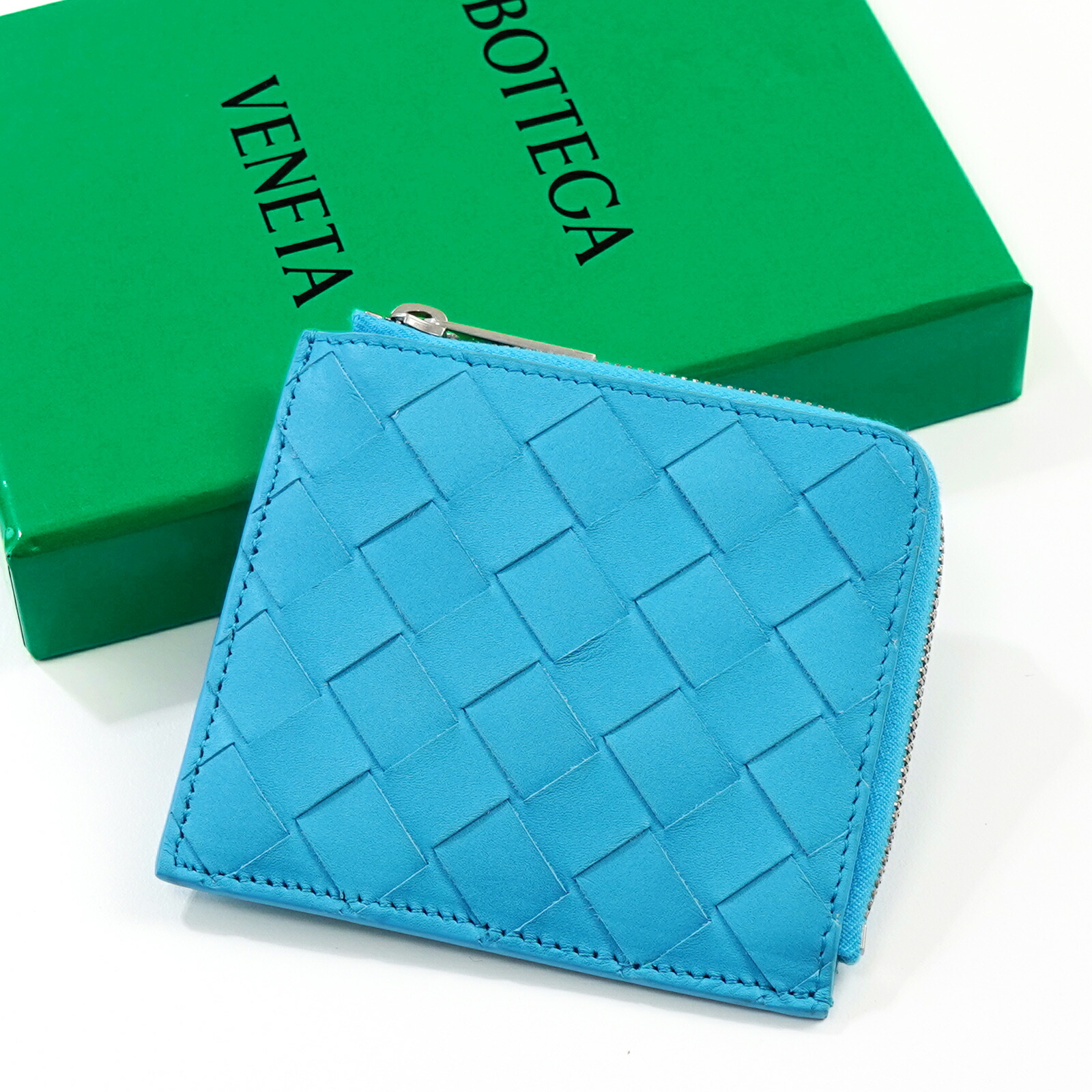 ボッテガヴェネタ Bottega Veneta 2つ折財布 コインケース付 楽天市場】BOTTEGA VENETA ボッテガヴェネタL字ファスナーコイン
