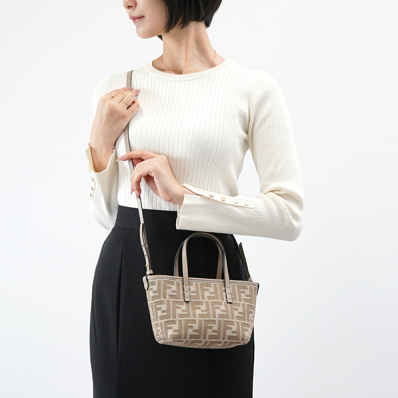 楽天市場】FENDI フェンディ FF Jacquard Fendi Origami Mini