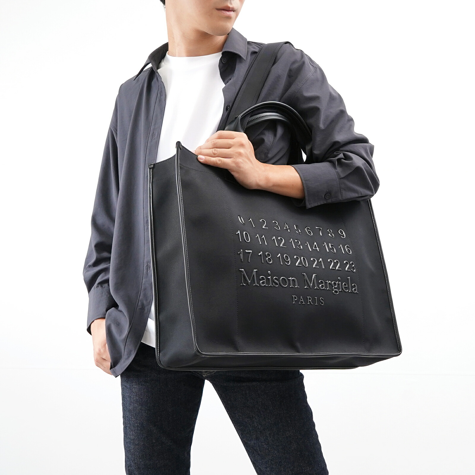 楽天市場】Maison Margiela メゾンマルジェラ ナイロン ショッパー