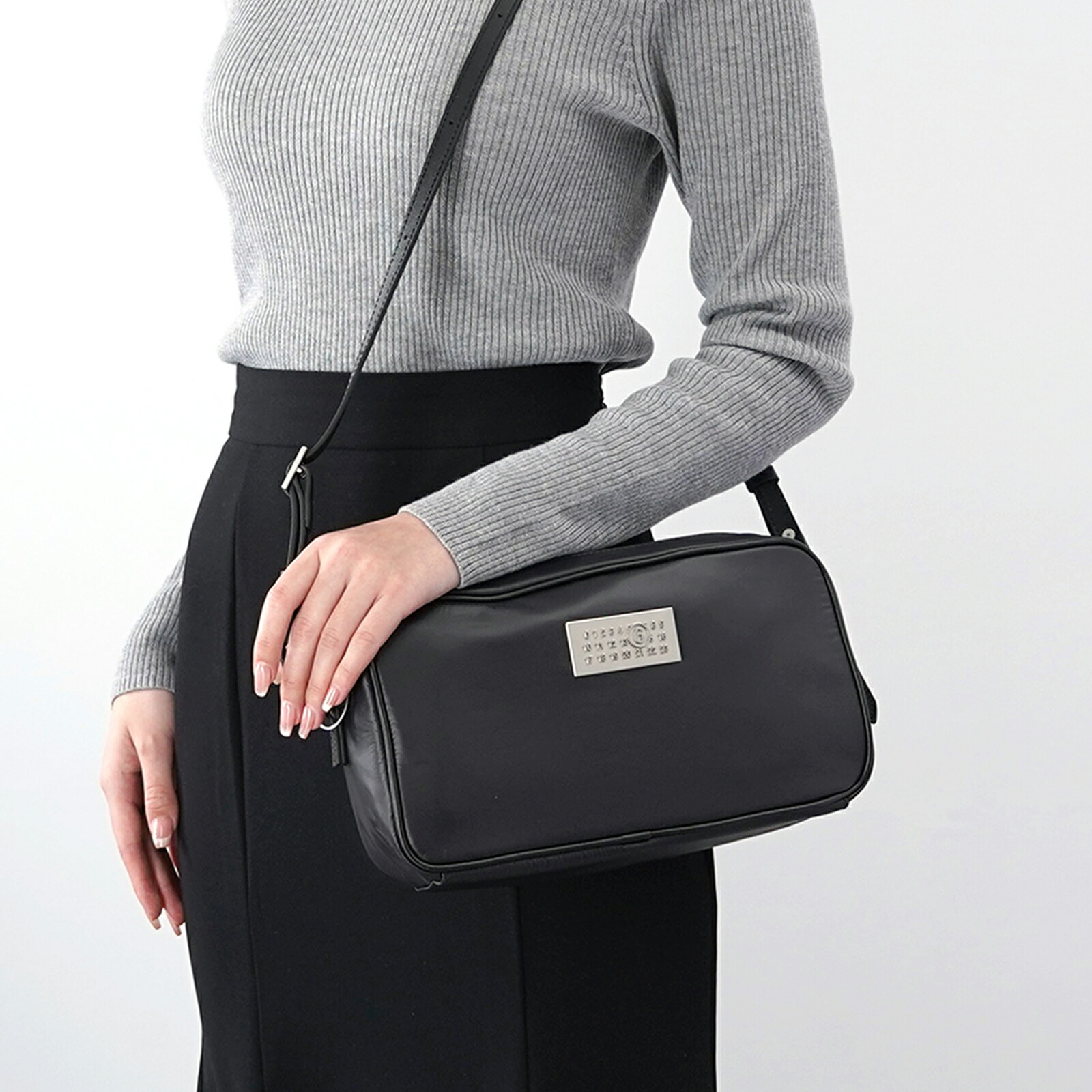 GANNI ガニー クロコ パテント ショルダー ハンド バッグ A6083 ガニー GANNI ガニー GANNI A6083 ショルダーバッグ Bou Bag