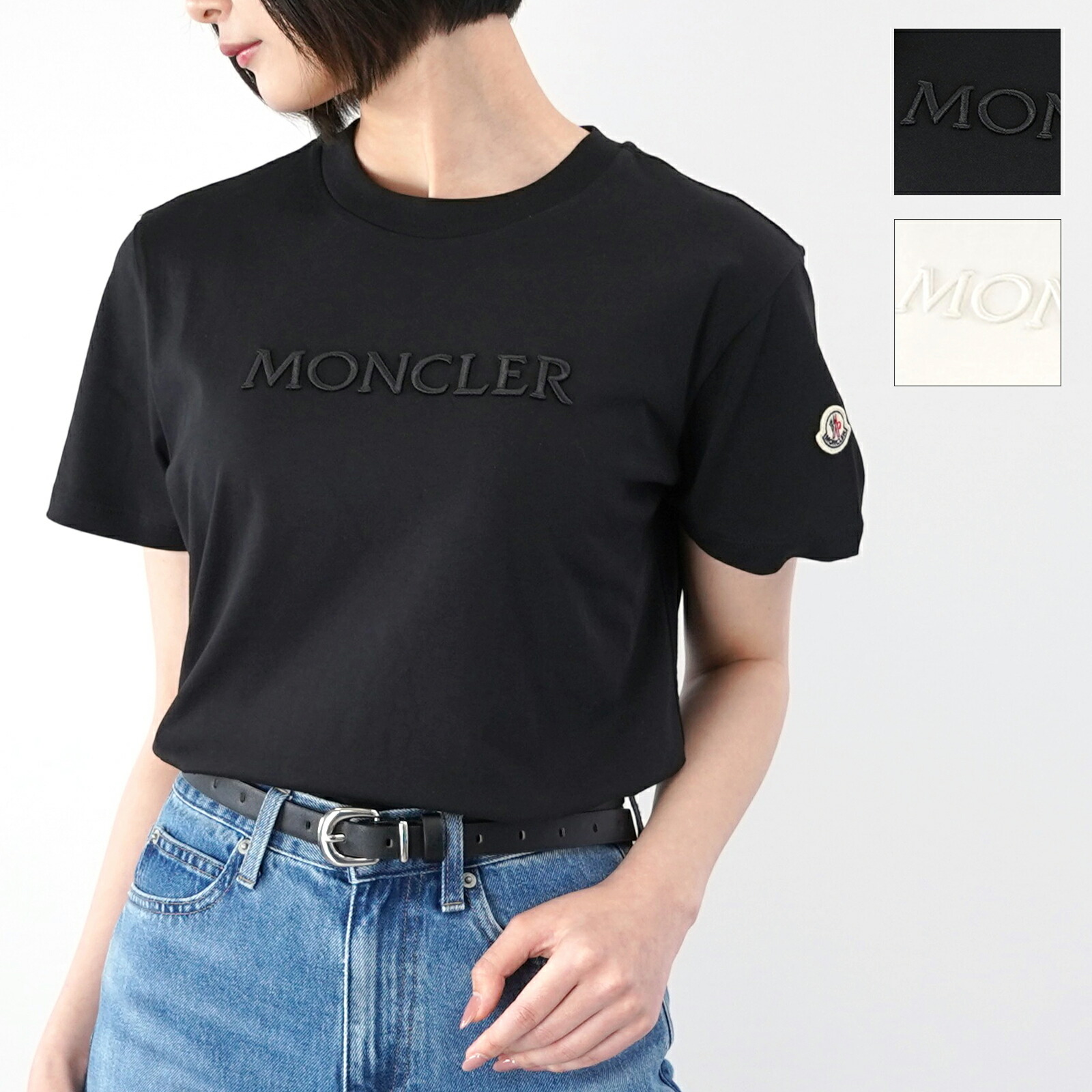 楽天市場】MONCLER モンクレール Logo Patch T-Shirts Tシャツ